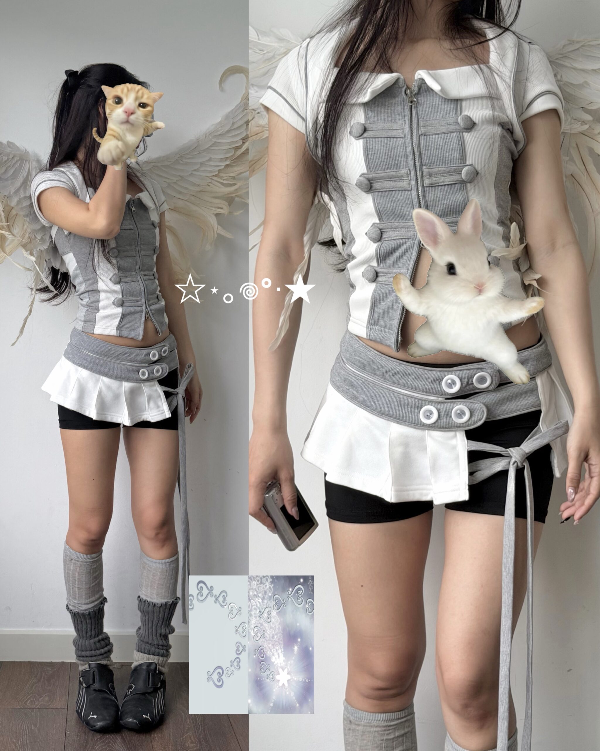 napoleon blanche top