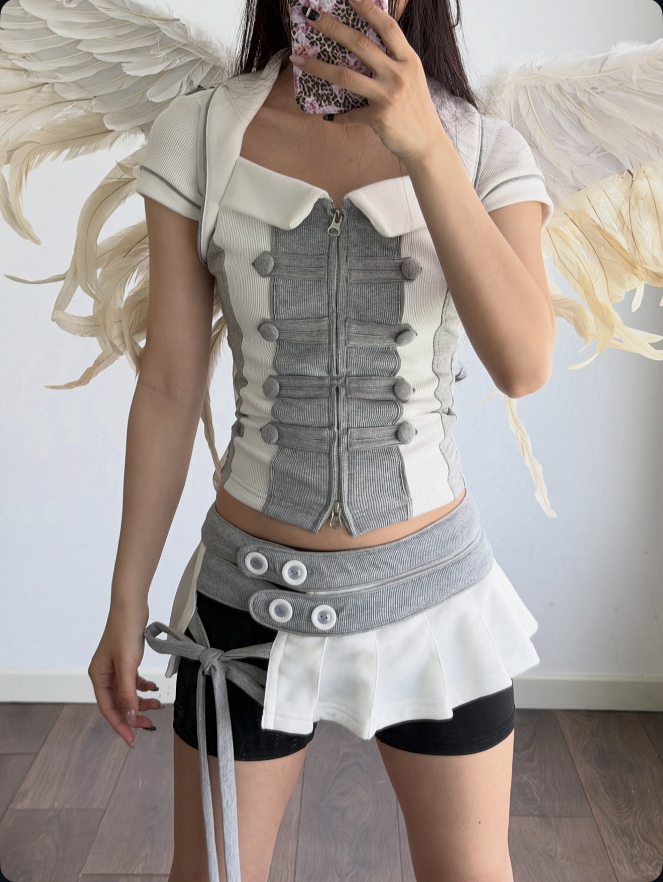 napoleon blanche top